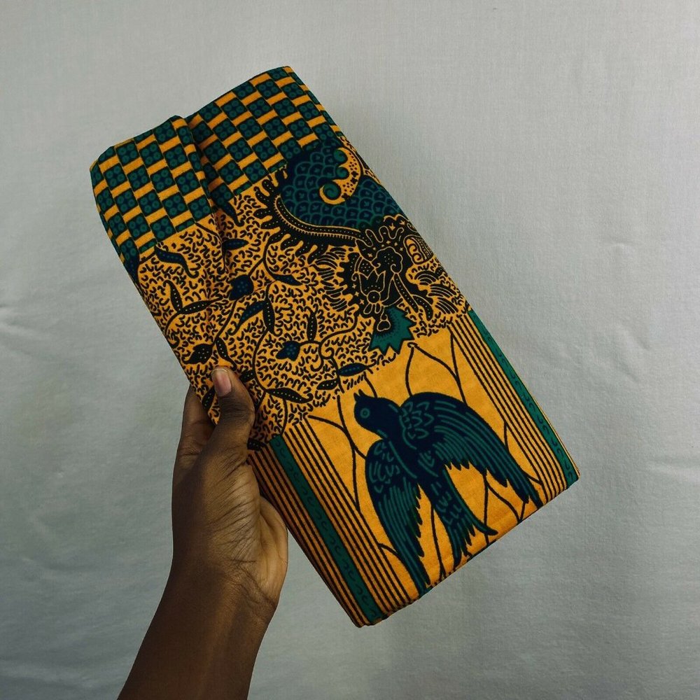 100% cotton african ankara fabric per yard